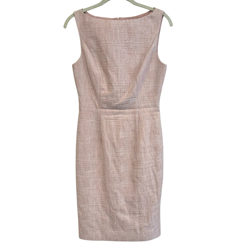 Black Halo Pink Sheath Dress